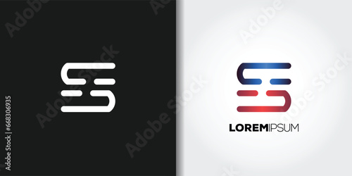 abstract book logo