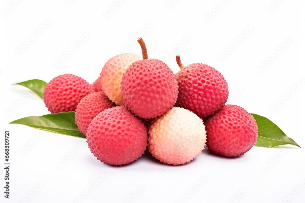 Ripe Red Lychee - Juicy Exotic Fruit for Refreshing Asian Desserts Ripe Red Lychee - Juicy Exotic Fruit for Refreshing Asian Desserts