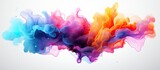 Colorful liquid design background bursting out of a mind explosion inspiring colorful brain splash and abstract concepts