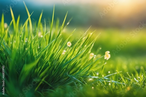 green grass background