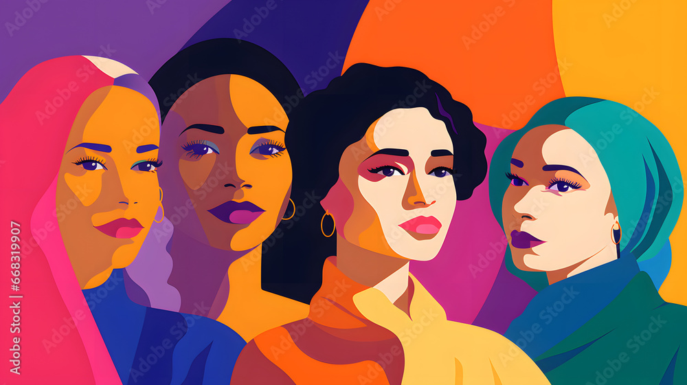 Feminine, Feminist, Female Empowerment Banners