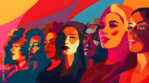 Feminine, Feminist, Female Empowerment Banners