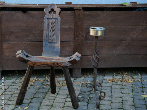 Alter Spanischer Bauernstuhl