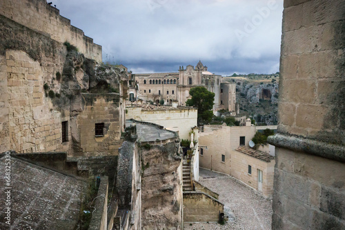 View in Matera, Italy photo