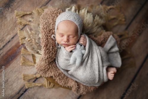 Newborn baby boy photo shoot