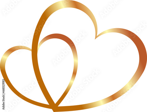 gold baubles for holiday decor.on transparent, png.heart, star, snowflake, for the design of cards, sales, invitations
