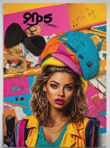 Retro fashion of 90s vintage style || Nostalgic lifestyle reference || Cool, stylish 90s old times nostalgic lifestyle