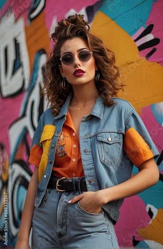 Retro fashion of 90s vintage style || Nostalgic lifestyle reference || Cool, stylish 90s old times nostalgic lifestyle