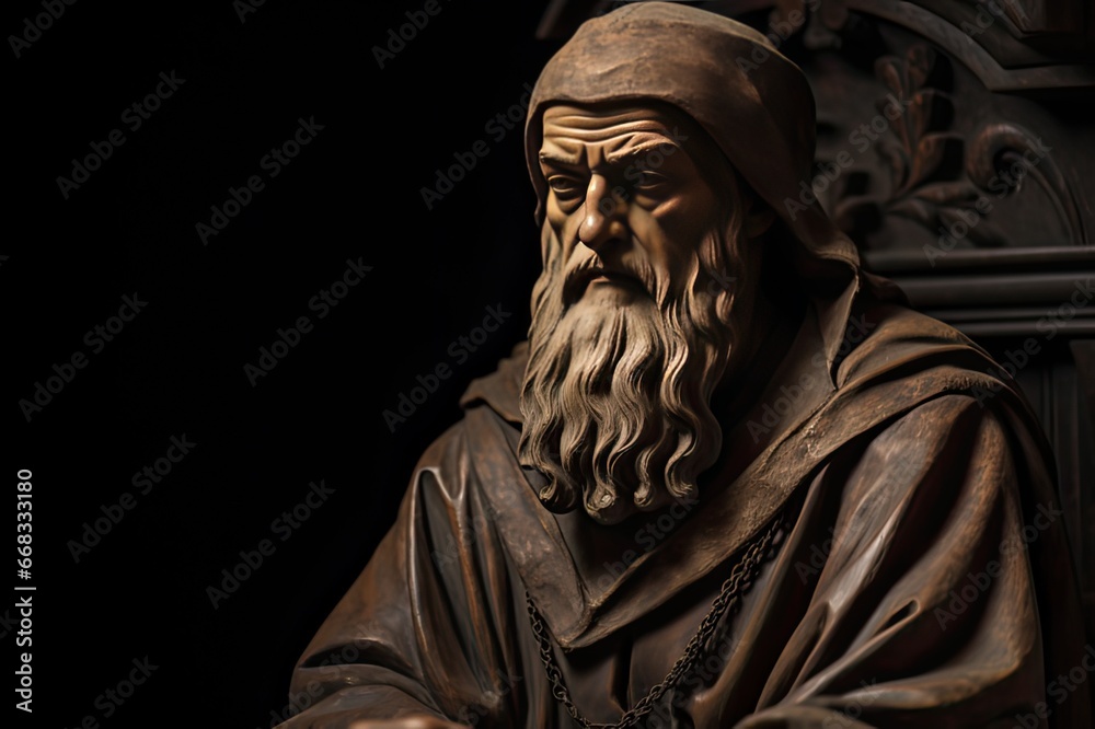 Statue of Boethius the philosopher