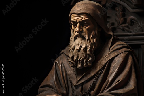 Statue of Boethius the philosopher