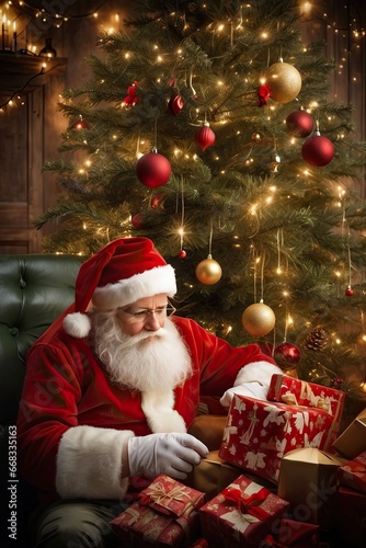 Christmas time and early preparations of christmas || Santa clause with raindeers || Cute and eye catching style