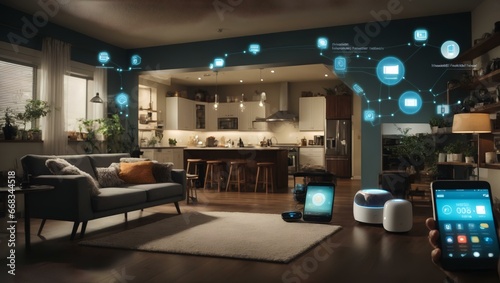 The Connected Home: A Glimpse into the Internet of Things   © abdo