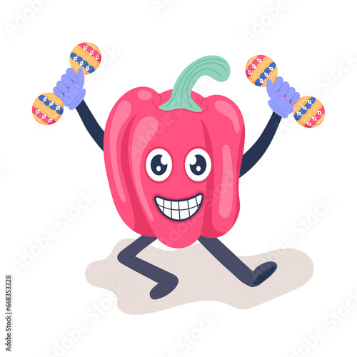 Funny Capsicum