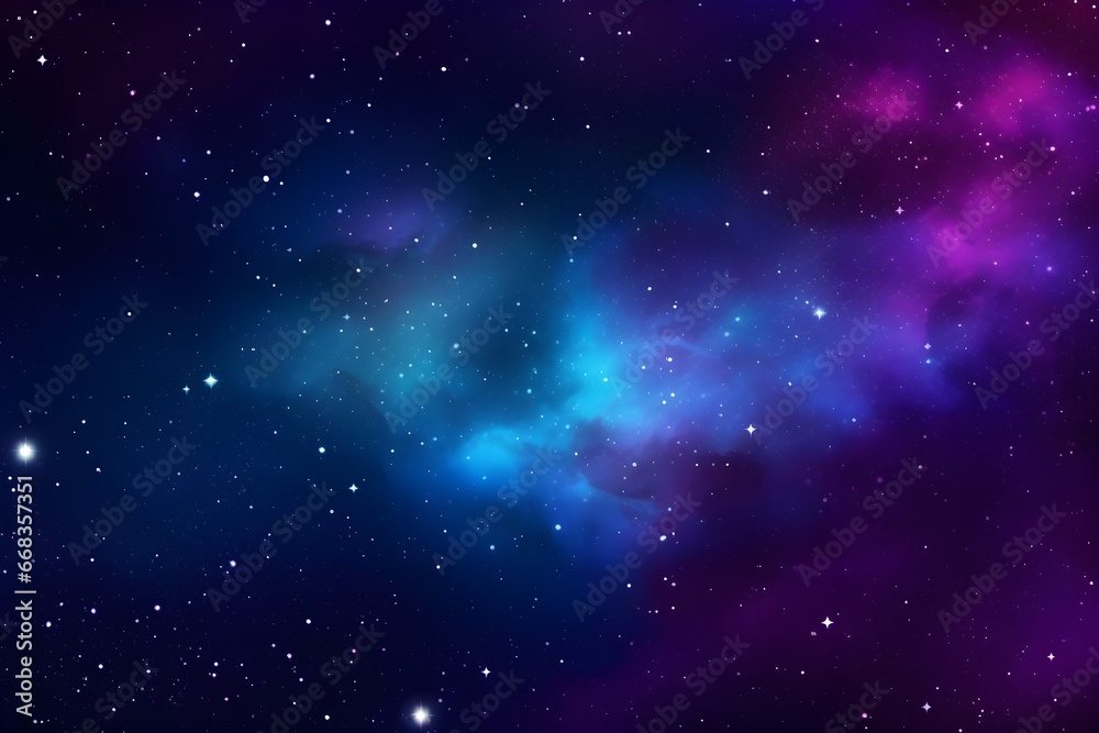 Abstract cosmic space background