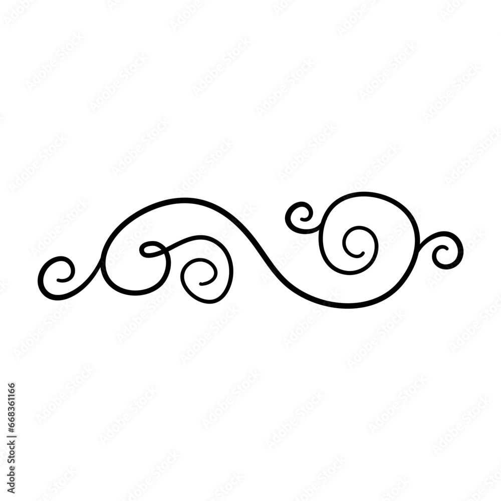 flourish swirls vector. decorative elements. flourish swirls vector. decorative elements.