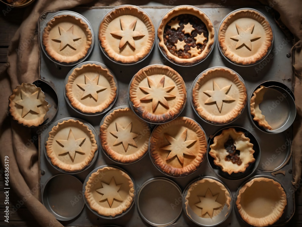 A Tray Of Pies A Tray Of Pies