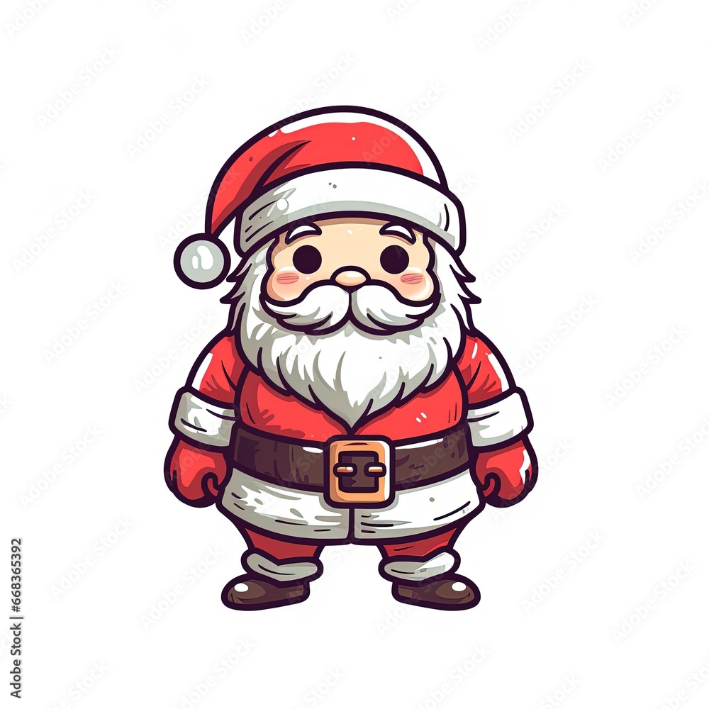 cartoon Christmas Santa Claus vector clipart cartoon Christmas Santa Claus vector clipart