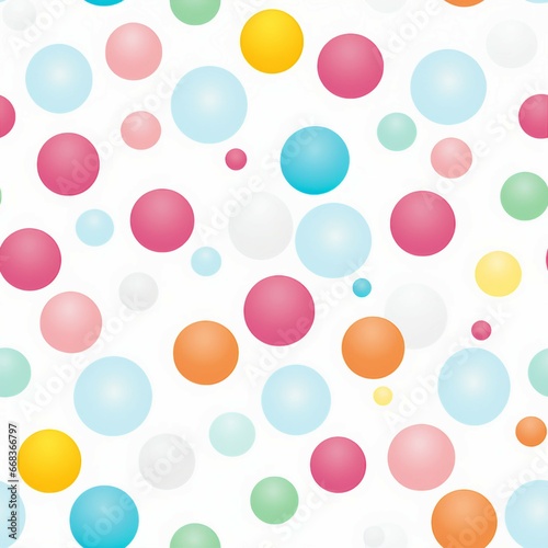Candy-Colored Polka Dot Bliss