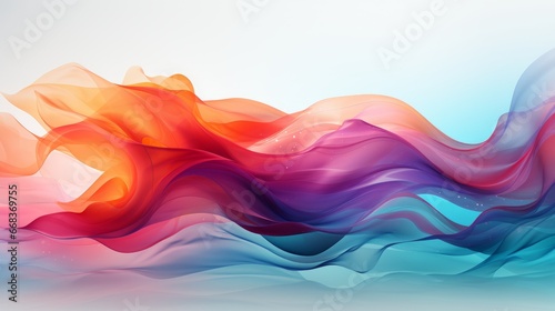 Mesmerizing Abstract Watercolor Waves: Colorful Brush Strokes, Grunge Elements. Dynamic, Vibrant Background with Bright Waves, Stains, Blots, and Stripes. Perfect Ocean-Inspired Web Backdrop