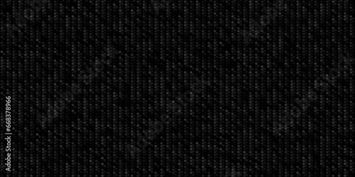 Monochrome dark geometric grid background Modern dark black abstract noise texture