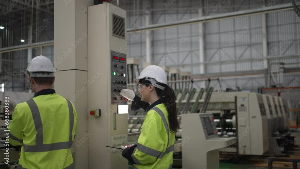Blue collar worker and cardboard package factory. Blue collar worker and cardboard package factory.