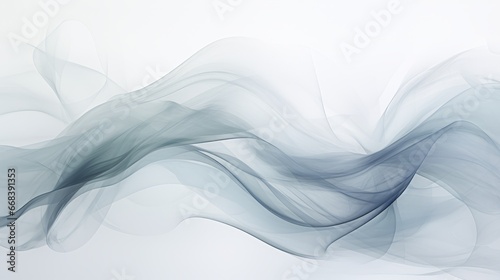 abstract light grey smoke background ai generated