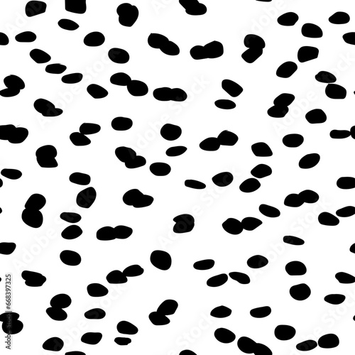 Small Color Dot. Black Retro Polka Background. Geometric Eps Dot Pattern. Pattern Cute Circle. Vector Spot Confetti. Black Seamless Random Fun. Black Vector Background Paint. Abstract Fashion Ball.