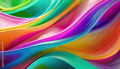 3d plastic wave wavy background wallpaper colorful abstract