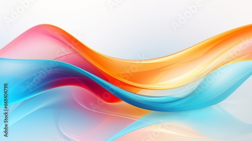 Colorful Glass Dynamic Curve Background: Vibrant and Abstract Glass Artwork with Dynamic Curves. Perfect for Modern Design and Creative Projects