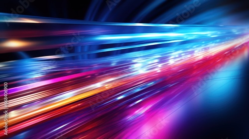 Speed of light. Harnessing the power of fiber optics for blazing fast data transmission and connectivity