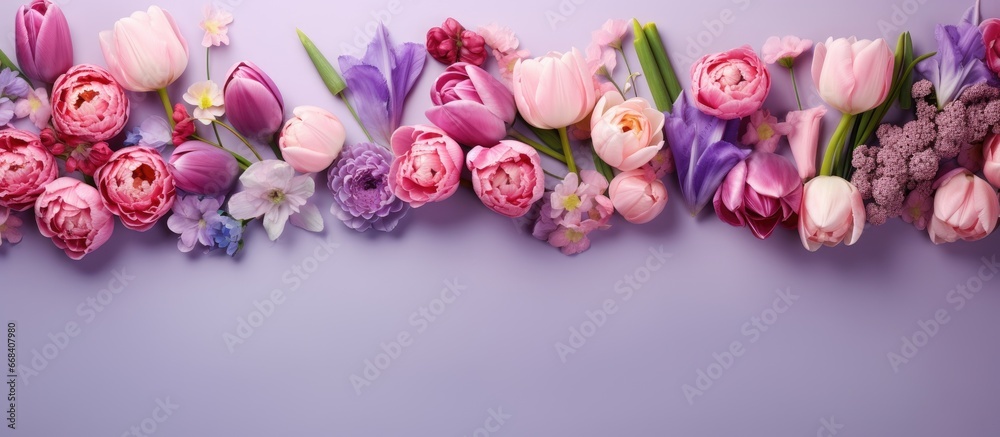 Love flowers in early spring perfect for International Womens Day