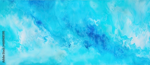 Turquoise pattern with ink splashes Shibori design Hipster paper print