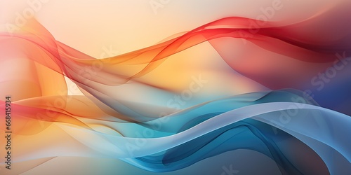 Fluid Gradient Elegance: A captivating abstract image featuring fluid, seamlessly blended gradients in a harmonious color scheme, with soft transitions between shades
