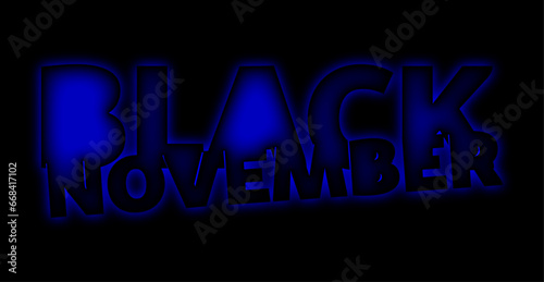 NEON BLACK NOVEMBER