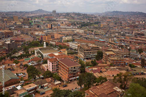 Landscape View of Kampala, Uganda