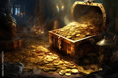Templar treasure, legendary hidden riches.