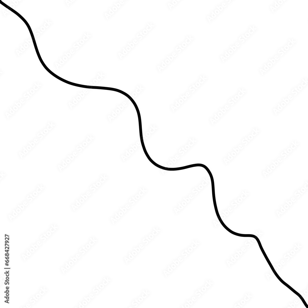 Squiggly line
