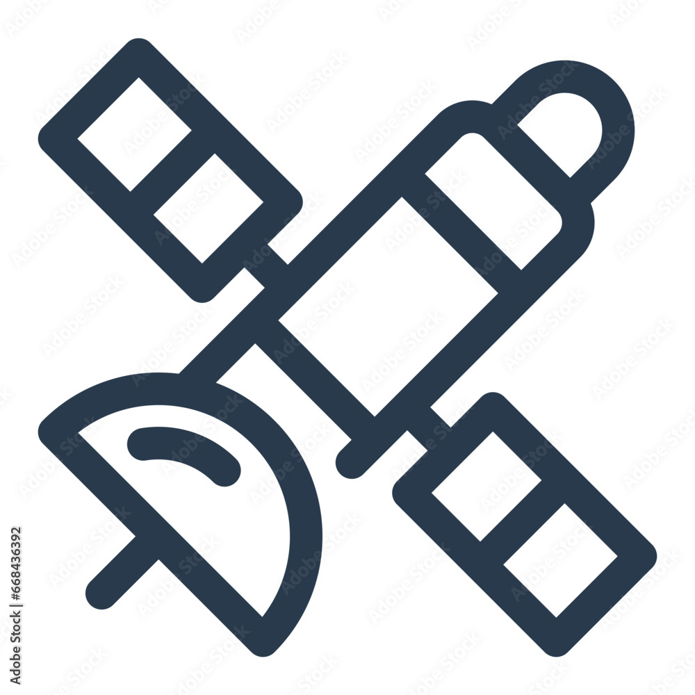 Satellite for Navigation Icon