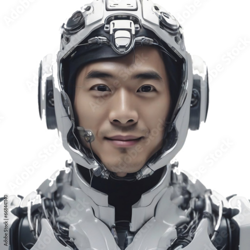 AI avatar for lip sync, man in his 40s generative ai © 형대 윤