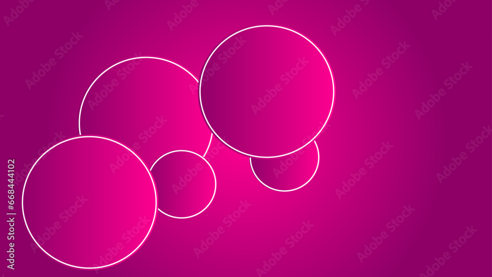 Obraz premium Futuristic abstract background. Glowing lines design. Modern shiny pink geometric lines pattern. Future technology concept. Suit for poster