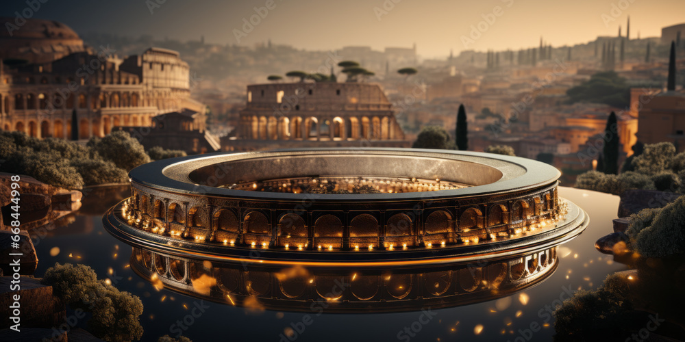 Ancient Roman Empire City