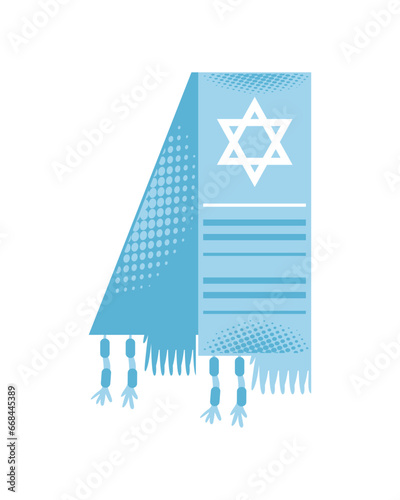 hanukkah scarf traditional