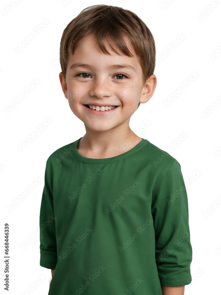 Kid wearing green clothes smiling and looking at the camera, Happiness and Eco-friendly concept, isolated, transparent background, no background. PNG. Kid wearing green clothes smiling and looking at the camera, Happiness and Eco-friendly concept, isolated, transparent background, no background. PNG.