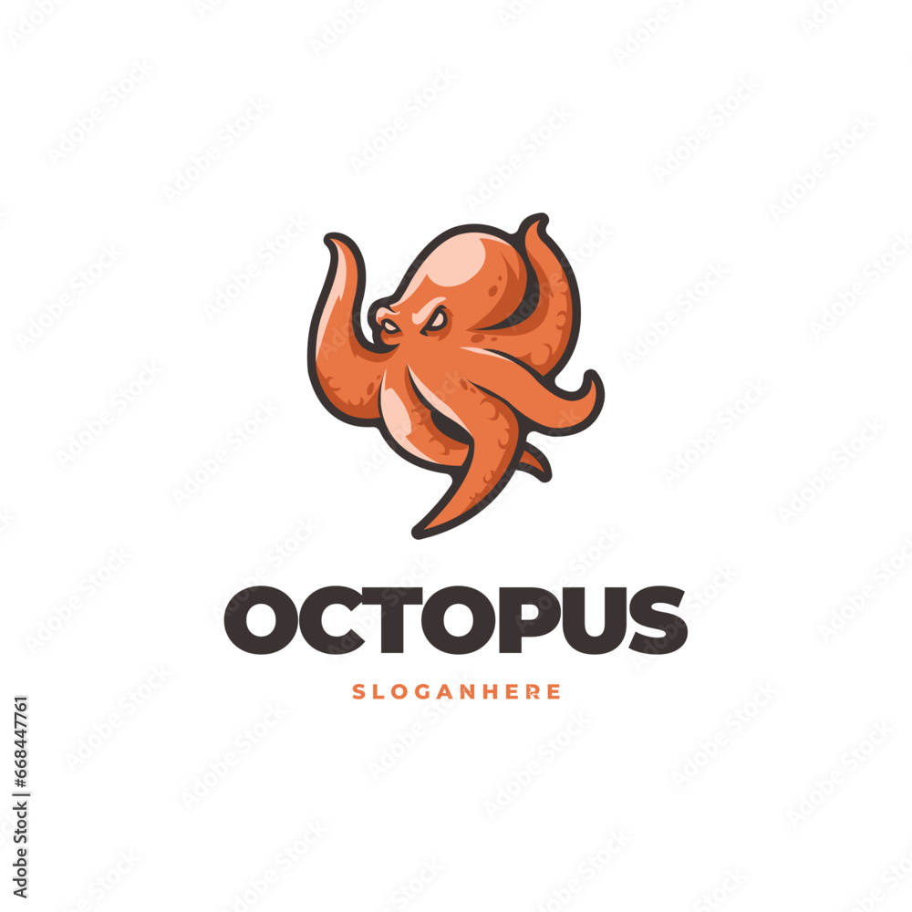 octopus logo design vector octopus logo design vector