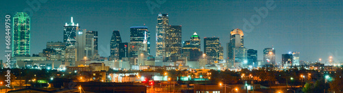 Views of the city of Dallas, Texas photo