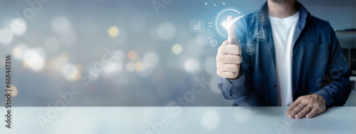 Concept managing startup company affairs, planning marketing to grow sales as income for company, managing finances to control expenses so they don't exceed budget, preparing supporting information.