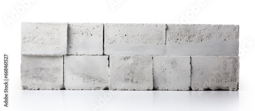 Industrial wall raw material lightweight white block photo