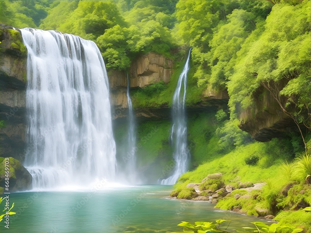 Obraz premium waterfall