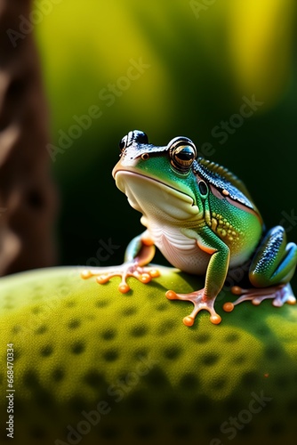 illustration of a frog