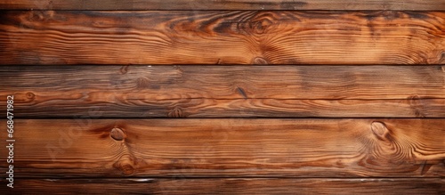 Grunge wooden table top view with old natural pattern on dark surface